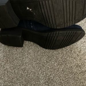 Blue women’s boots